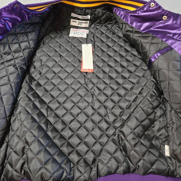 HeadGear Classics Nostalgia Co. Sz 2XL Ben Simmons 20 Stain High School Jacket - Picture 4 of 11